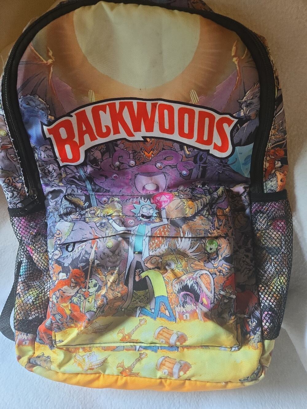 Rick And Morty Backwoods Backpack , Laptop Carrier, School